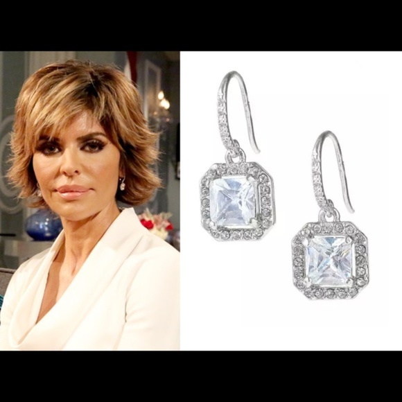 Stella & Dot Sterling Silver & Deco Czech Crystal Drop Crystal Wedding E… - Picture 7 of 9